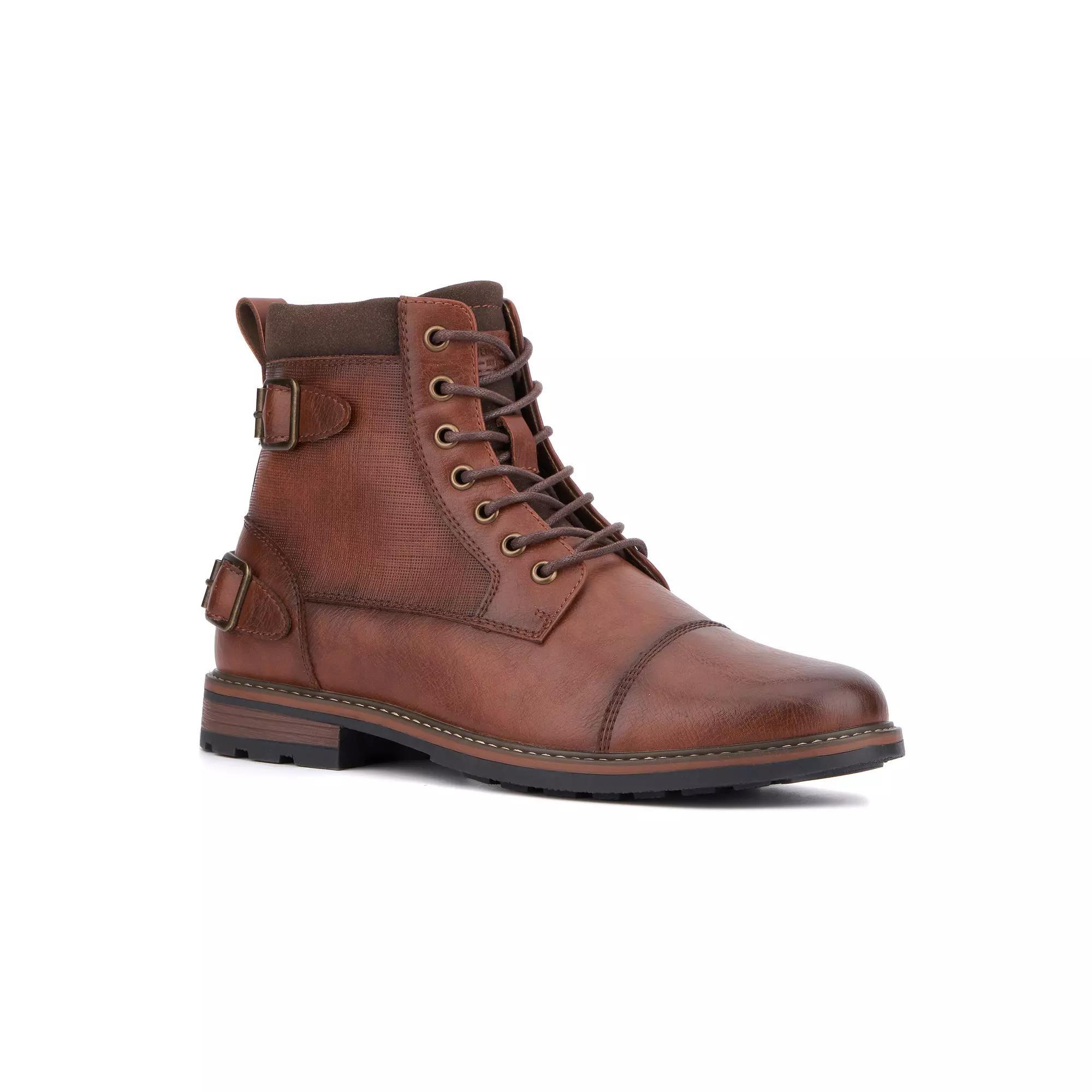 Reserved Footwear Emmett Men's Ankle Boots, Size: 9, Red Product Image