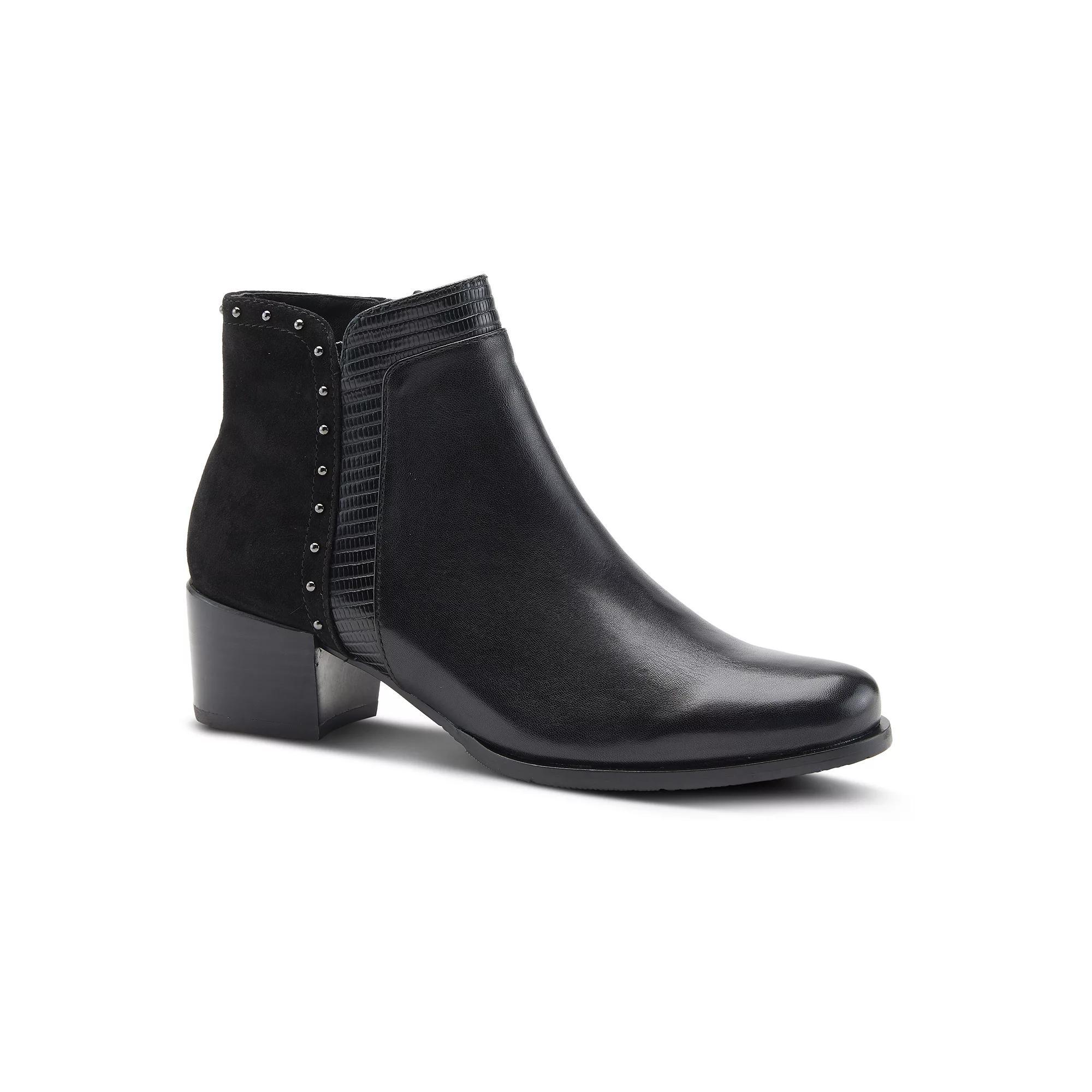 Spring Step Kastania Women's Ankle Leather Boots, Size: 40, Black Product Image