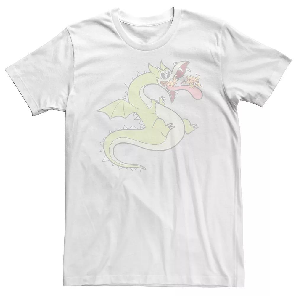 Men's Grim Matchstick & Living Fireball Tee, Size: Medium, White Product Image