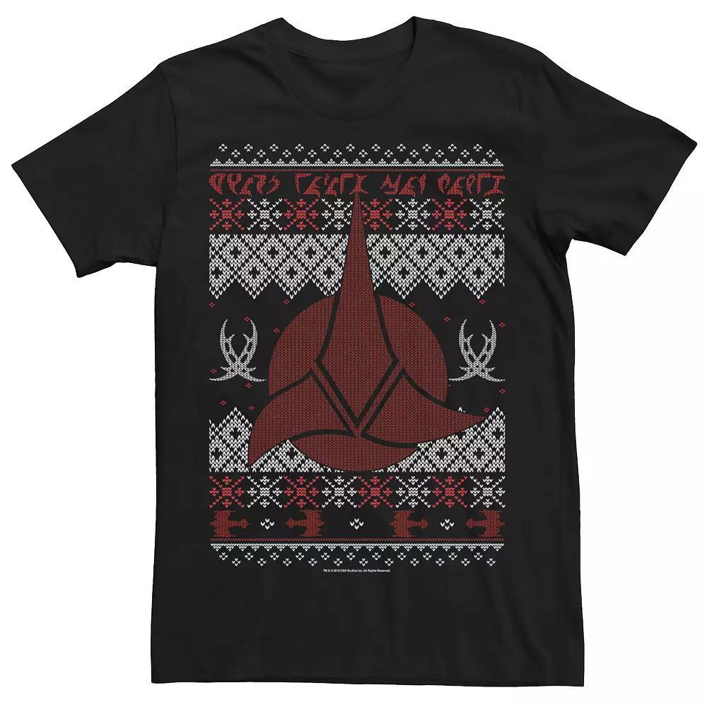 Men's Star Trek Next Generation Klingon Symbol Tee, Size: XXL, Black Product Image