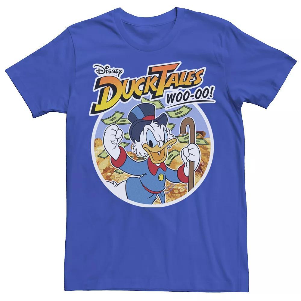 Disney's DuckTales Scrooge McDuck Men's Woo-oo Tee, Size: Large, Royal Product Image
