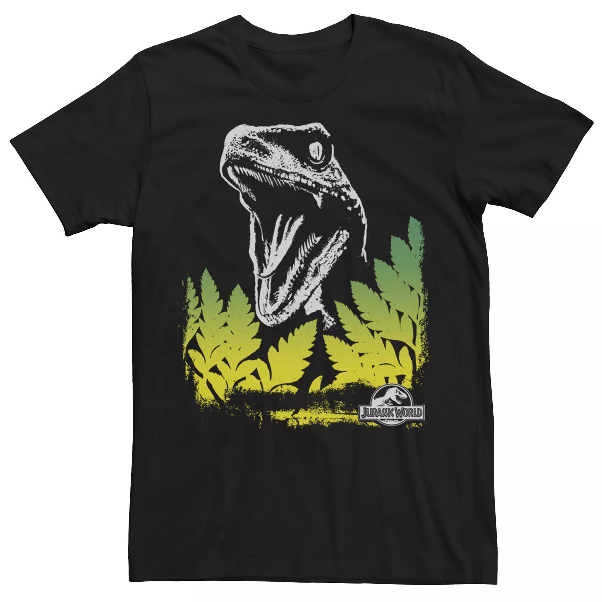 Men's Jurassic World Raptor Roaring Tee, Size: XL, Black Product Image