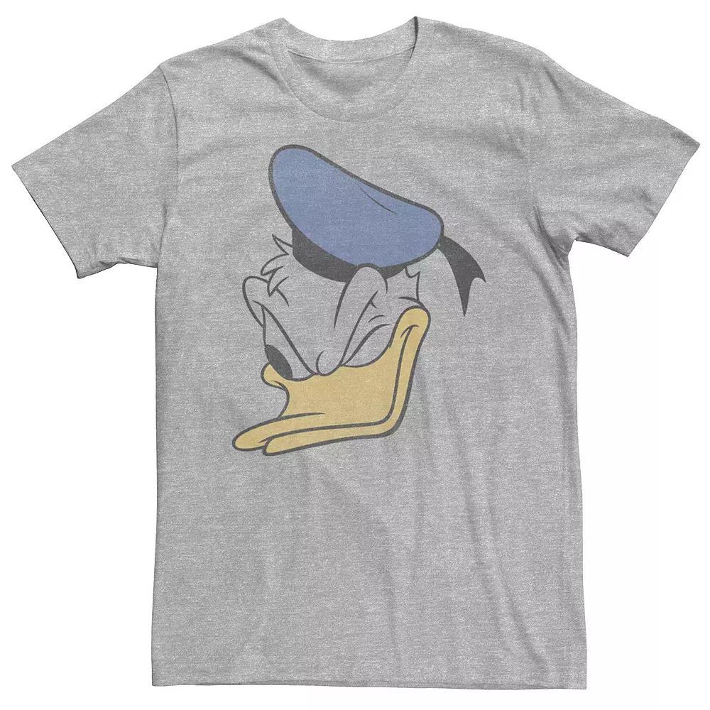 Big & Tall Disney Mickey Mouse 1928 Legend Logo Tee, Men's, Size: 4XL Tall, Athletic Grey Product Image