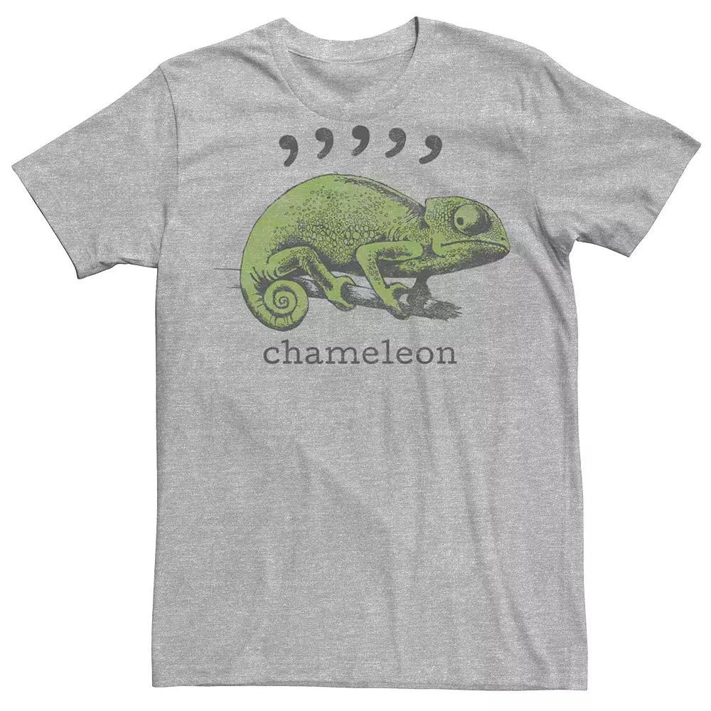Men's Comma Chameleon Tee, Size: Small, Athletic Grey Product Image