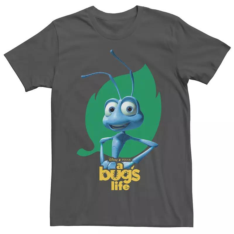 Mens Bugs Life Flik Leaf Logo Tee Grey Product Image