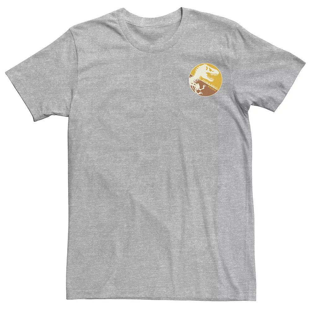 Men's Disney's Moana Pua Outline Left Chest Tee, Size: XXL, Silver Product Image