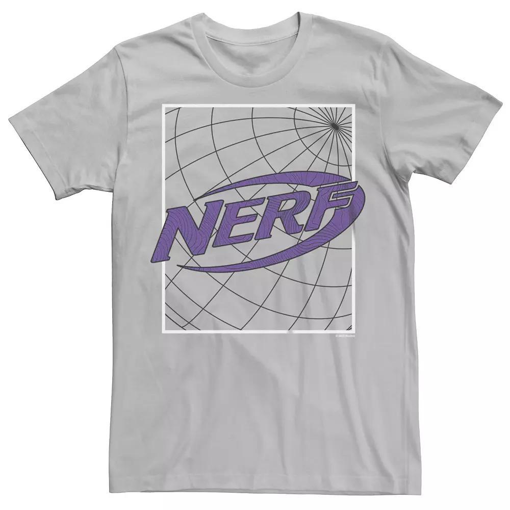 Men's Nerf World Logo Graphic Tee, Size: XL, Silver Product Image