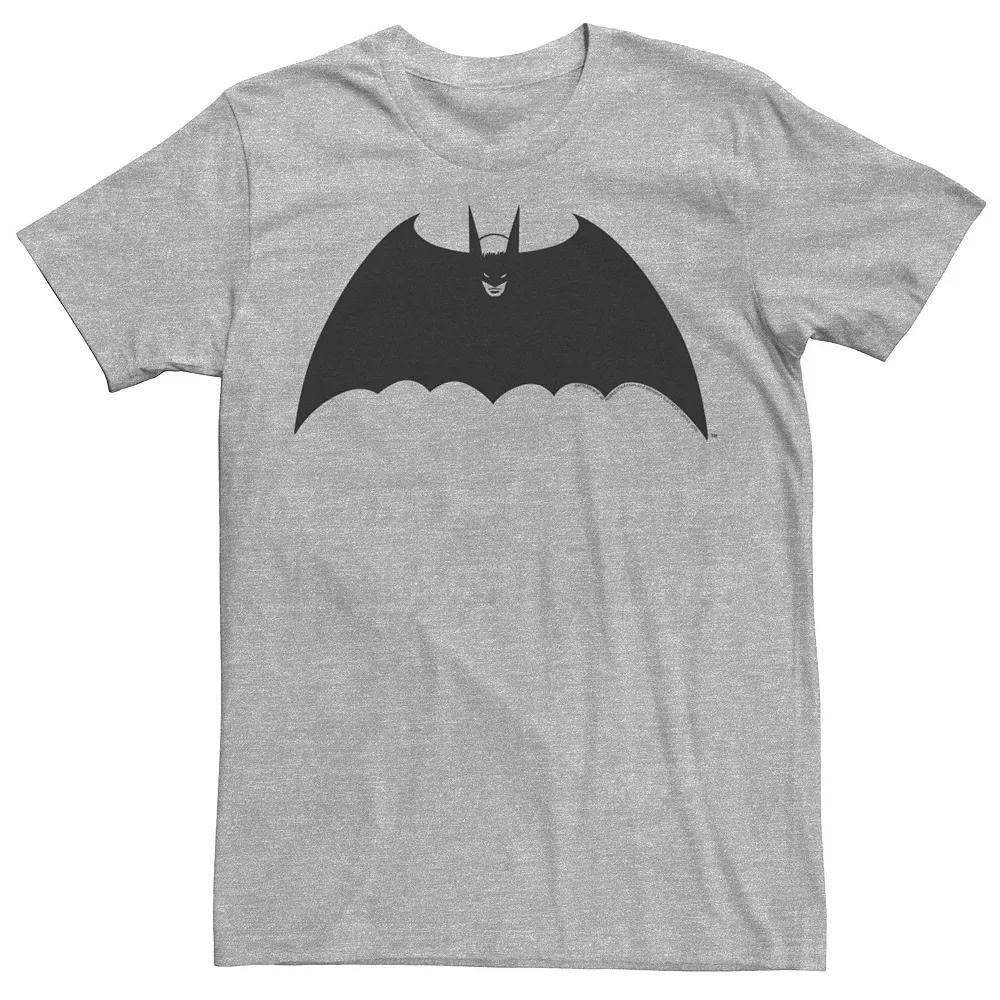 Men's DC Comics Batman Front Portrait Logo Tee, Size: XL, Royal Grey Product Image