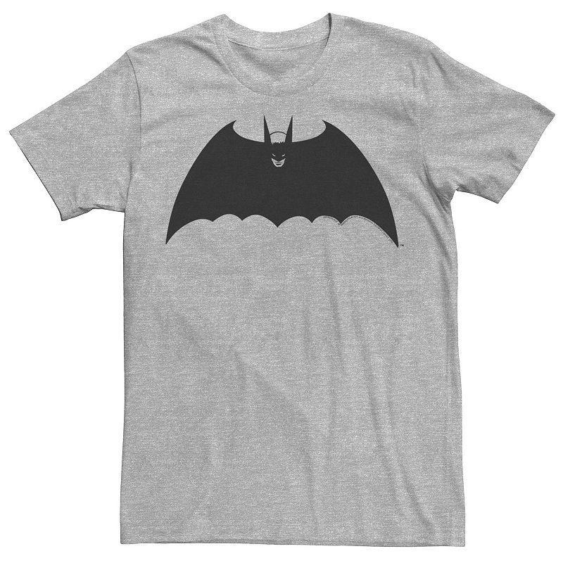 Men's DC Comics Batman Front Portrait Logo Tee, Size: XL, Royal Grey Product Image
