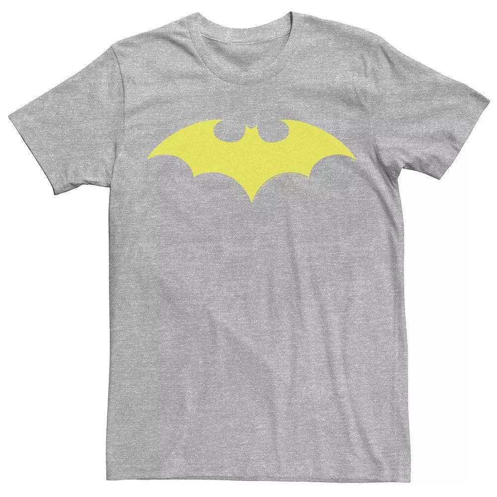 Men's DC Comics Batman Modern Chest Logo Tee, Size: 3XL, Royal Grey Product Image