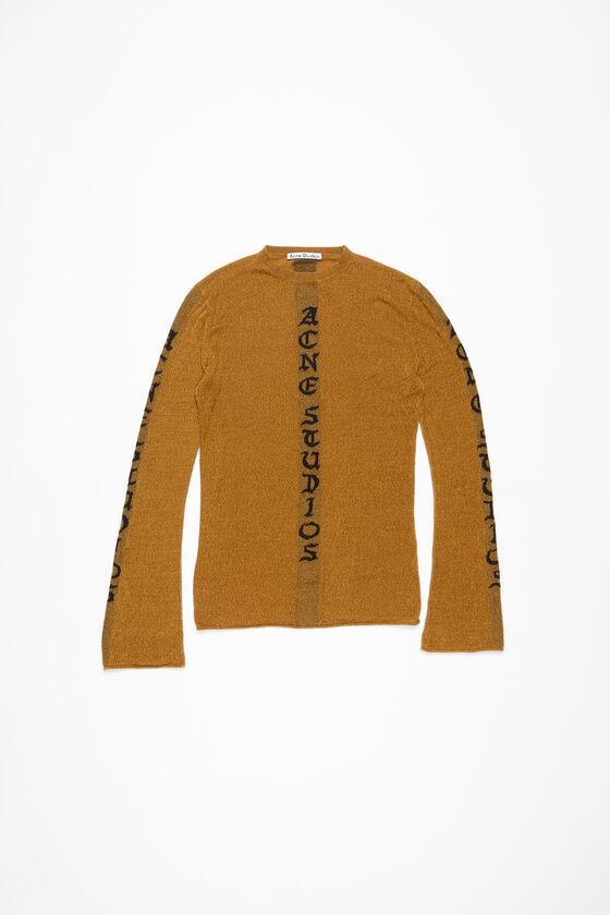 Logo fine sweater Product Image