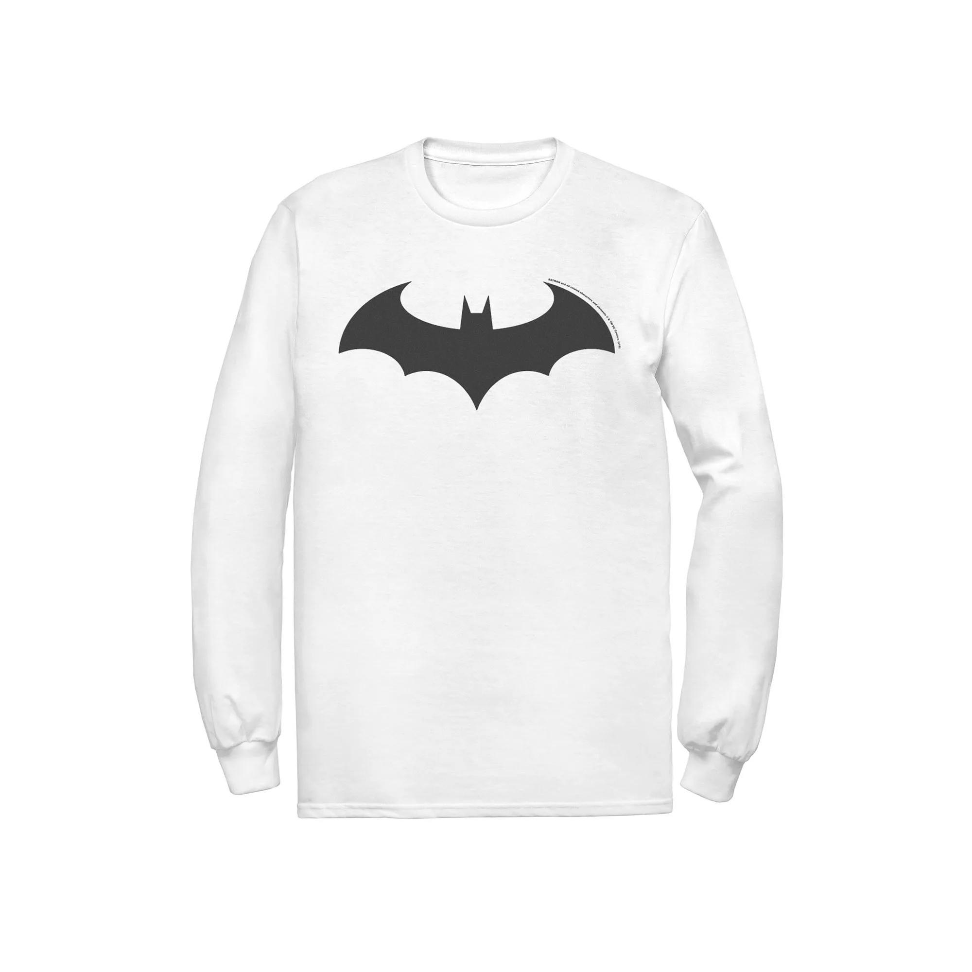 Men's DC Comics Batman Simple Bat Logo Tee, Size: Small, Athletic Grey Product Image