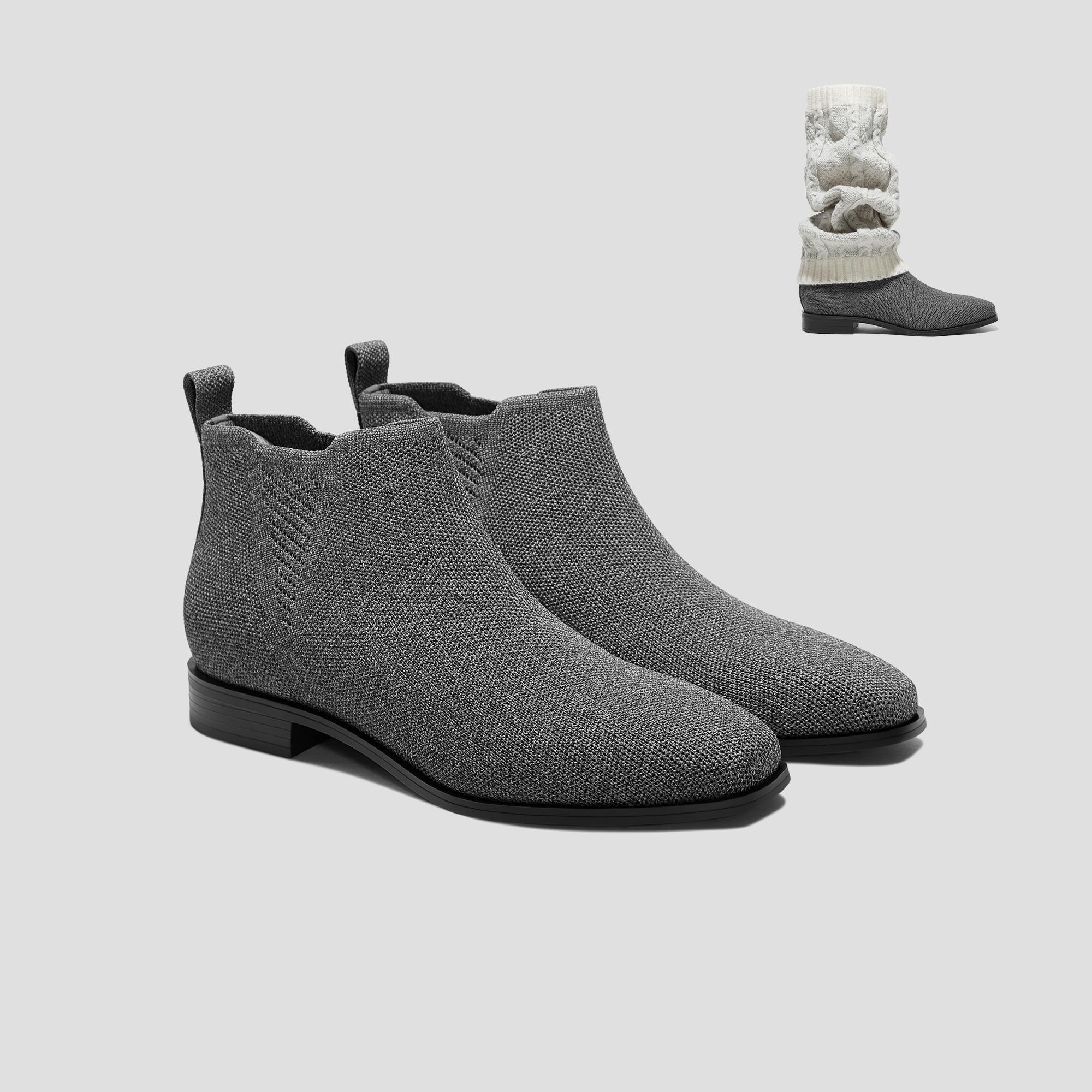 Slip-On Square-Toe Ankle Chelsea Boots (Ryan Slip-On) Product Image