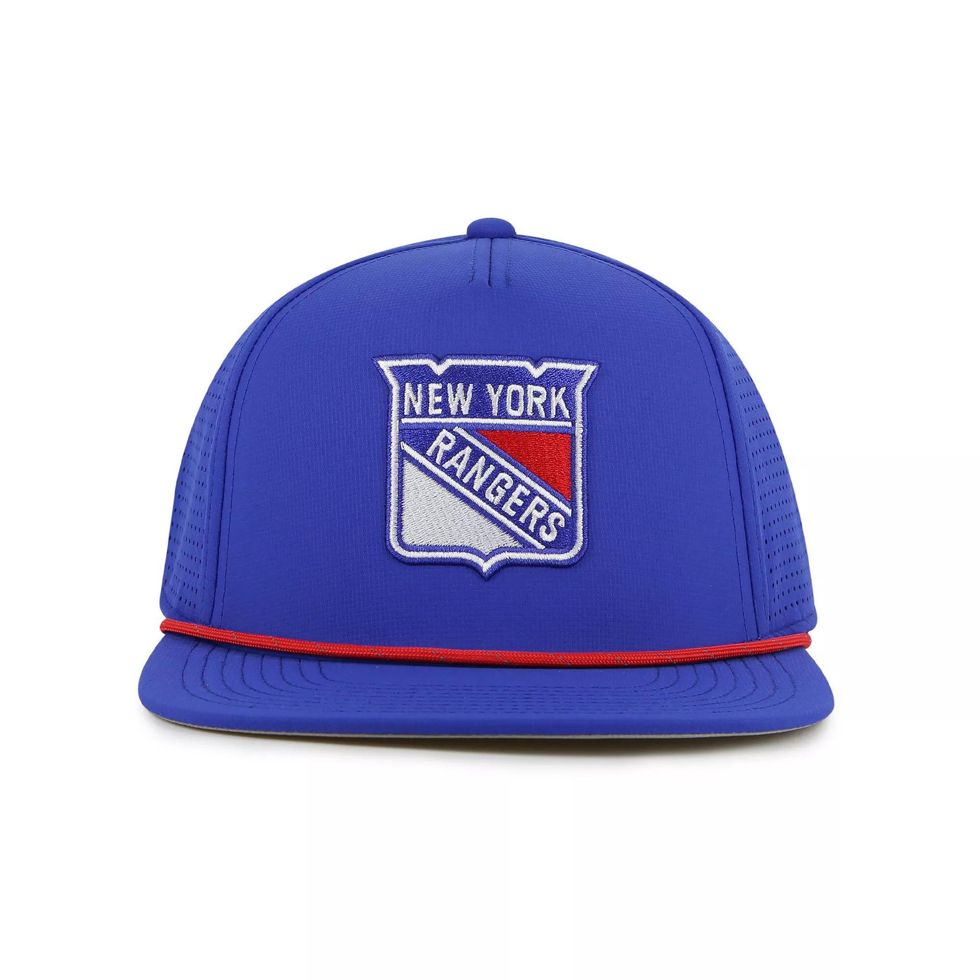 Men's American Needle  Blue New York Rangers Buxton Pro Tech Adjustable Hat, Ran Blue Product Image