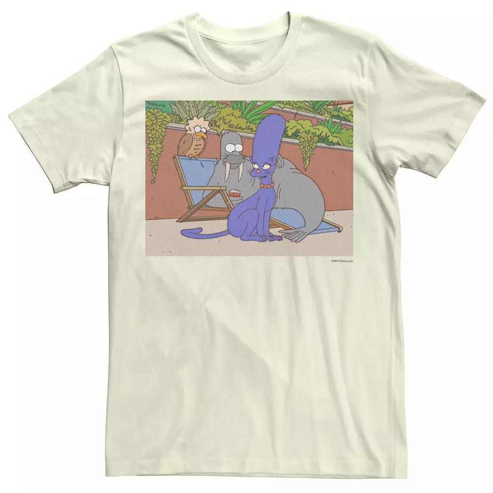 Men's The Simpsons Treehouse Of Horror XIII Portrait Tee, Size: Medium, Natural Product Image