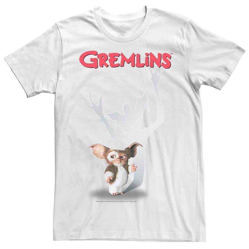 Men's Gremlins Shadow Movie Poster Tee, Size: XL, White Product Image