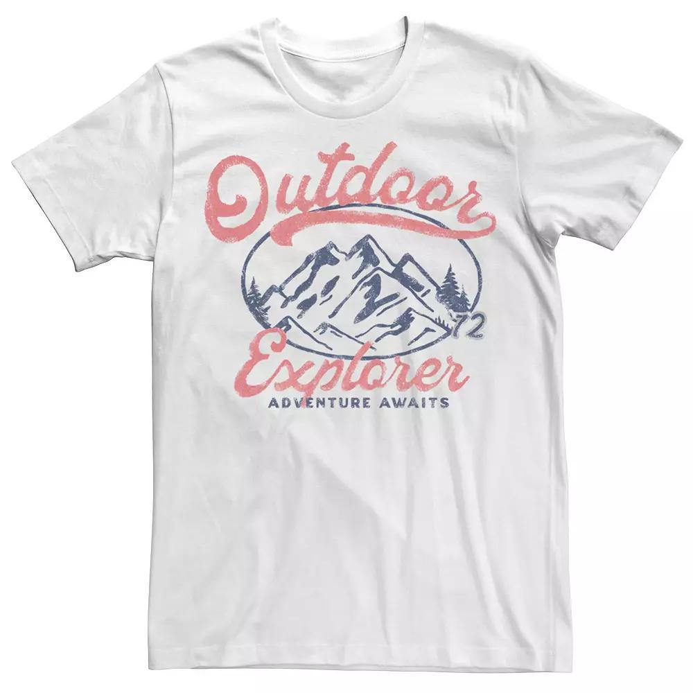 Mens Outdoor Explorer Adventure Awaits 72 Tee, Boys Product Image