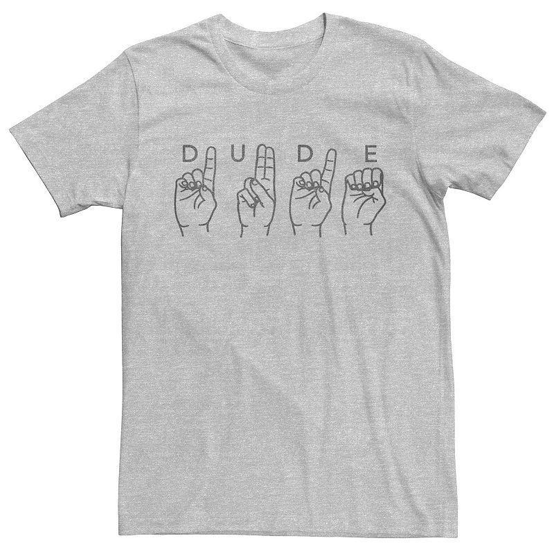 Men's Jurassic Park Ranger Logo Tan Badge Graphic Tee, Size: XXL, Athletic Grey Product Image