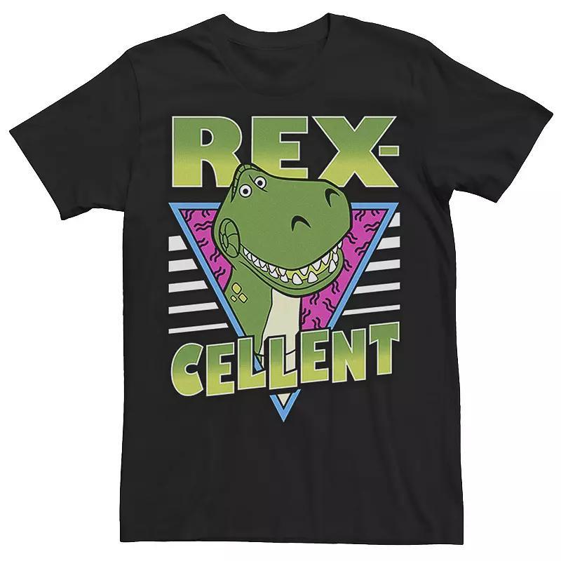 Disney / Pixar's Toy Story 4 Men's Retro Rex-cellent Portrait Tee, Size: Large, White Product Image