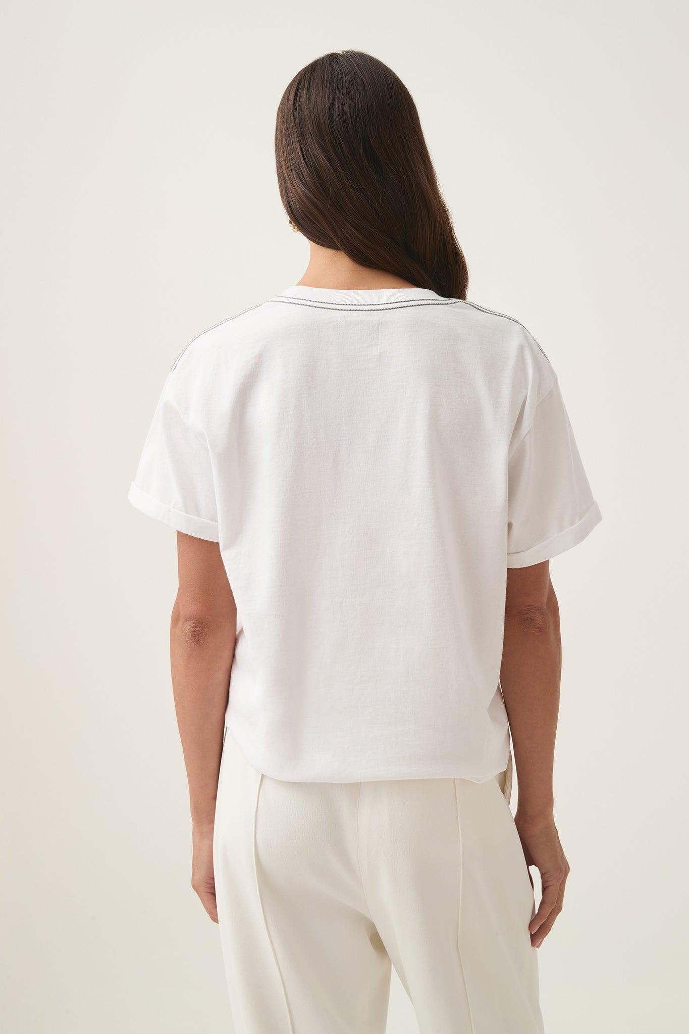 Glint Embellished Logo Tee Product Image