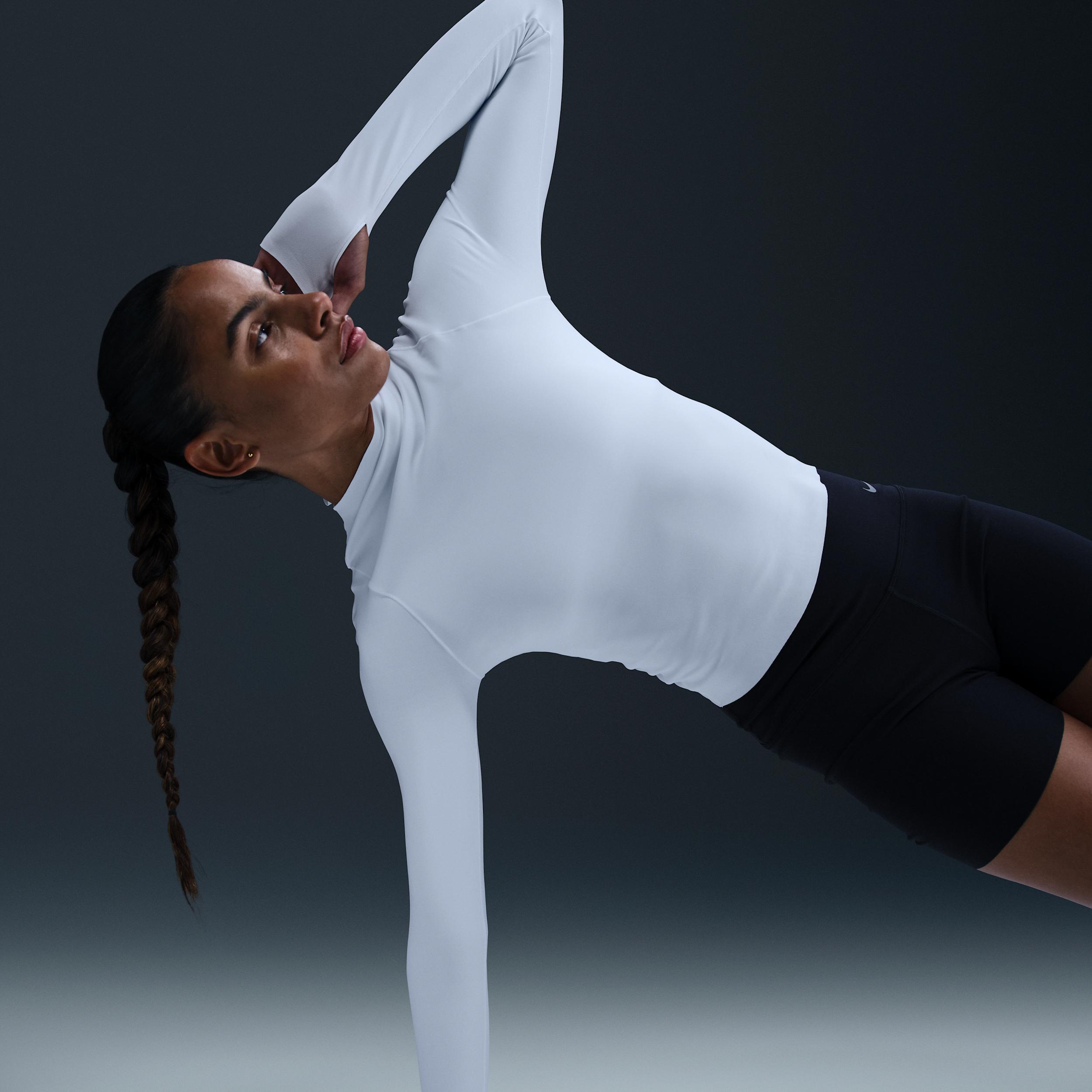 Nike Women's Zenvy Dri-FIT Long-Sleeve Top Product Image