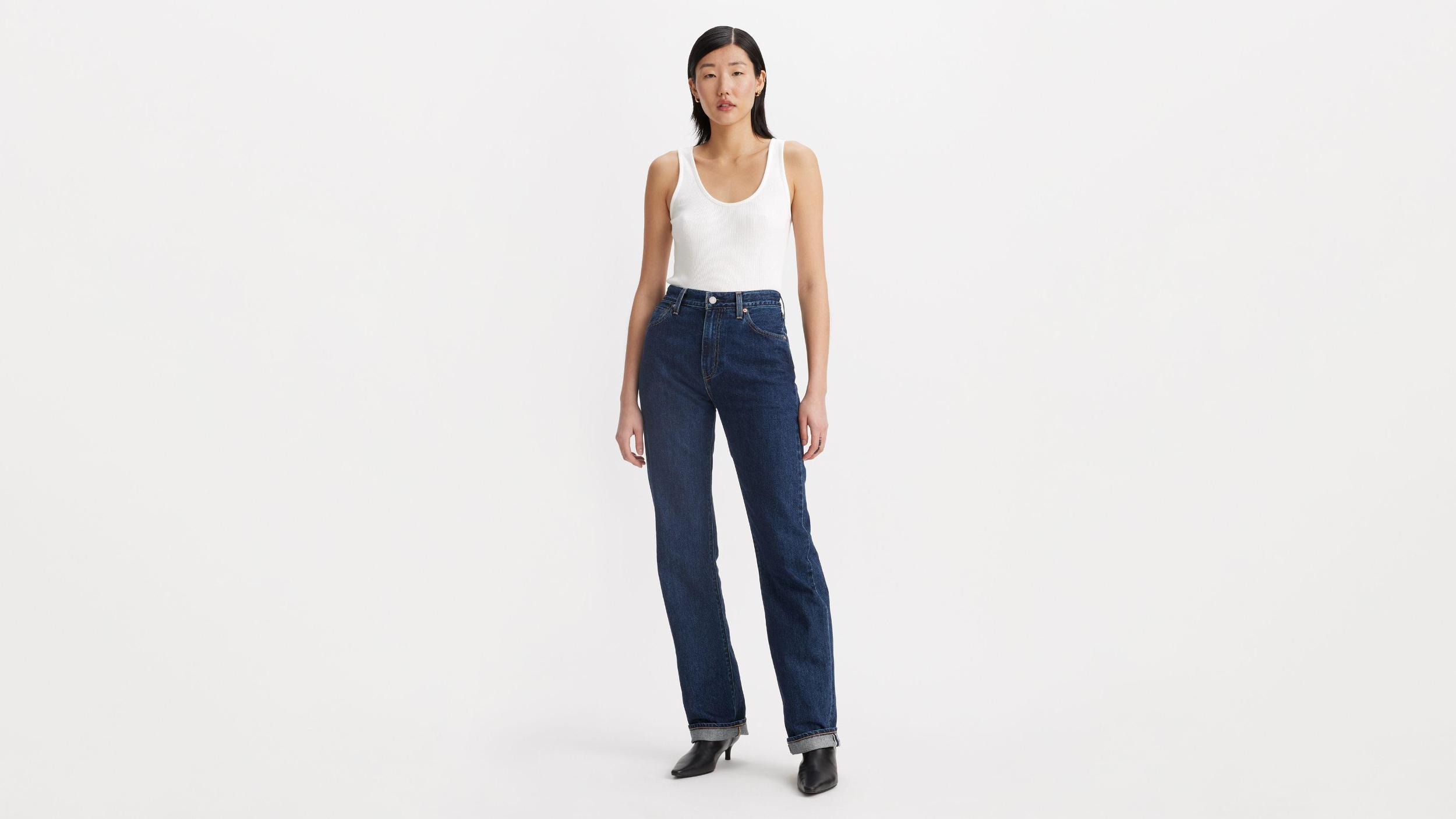 Japanese Selvedge Plank Straight Fit Women's Jeans Product Image