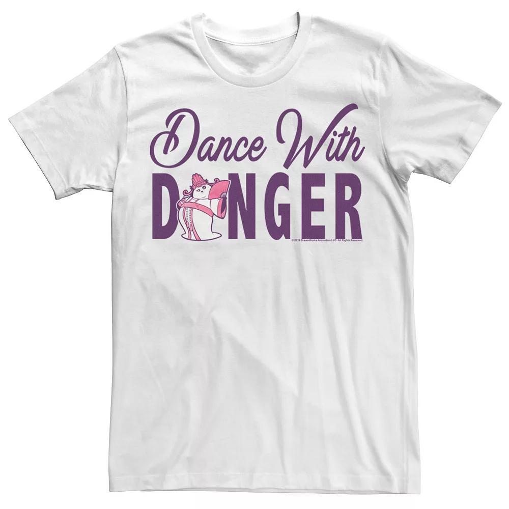 Men's Kung Fu Panda Dance With Danger Portrait Tee, Size: XL, White Product Image
