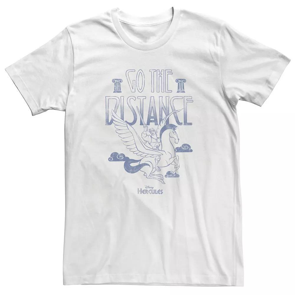 Disney's Hercules Men's Go The Distance With Pegasus Tee, Size: Medium, White Product Image