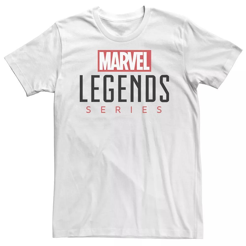 Men's Marvel Legends Series Logo Tee, Size: XXL, White Product Image