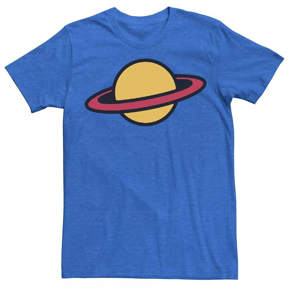 Men's Rugrats Chuckie Planet Costume Tee, Size: Small, Royal Grey Product Image