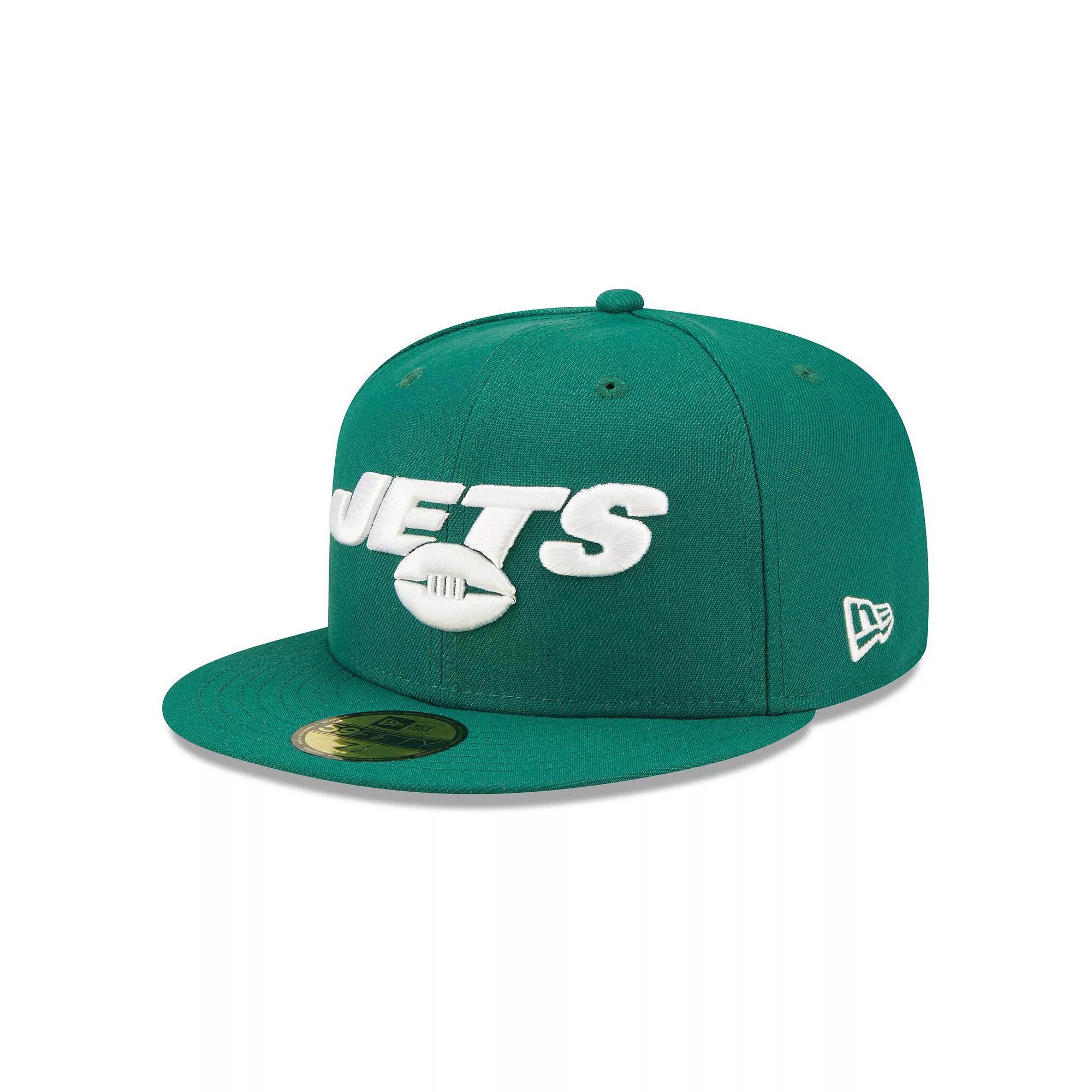 Men's New Era  Green New York Jets Elemental 59FIFTY Fitted Hat, Size: 7 Product Image