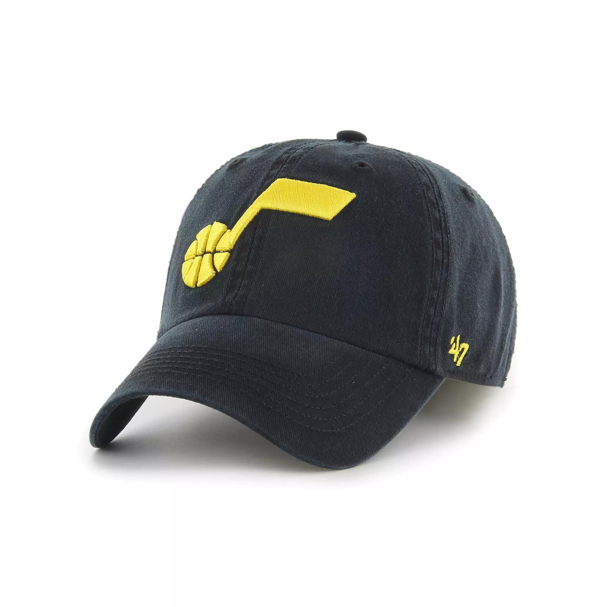 Men's '47 Black Utah Jazz  Classic Franchise Fitted Hat, Size: Small, Jaz Black Product Image