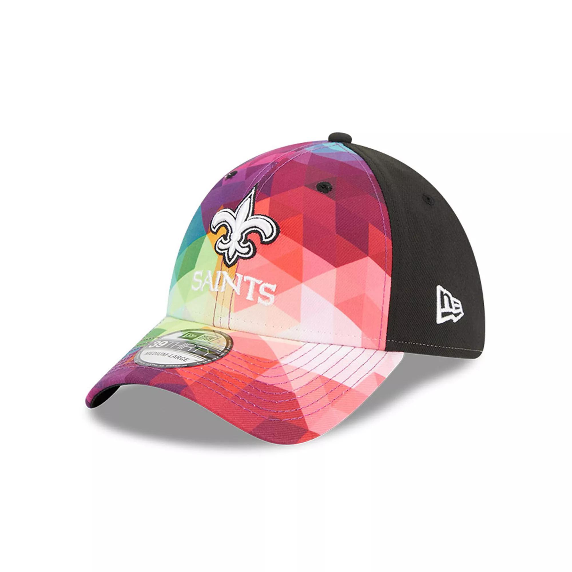 Men's New Era  Pink New Orleans Saints 2023 NFL Crucial Catch 39THIRTY Flex Hat, Size: Medium/Large Product Image