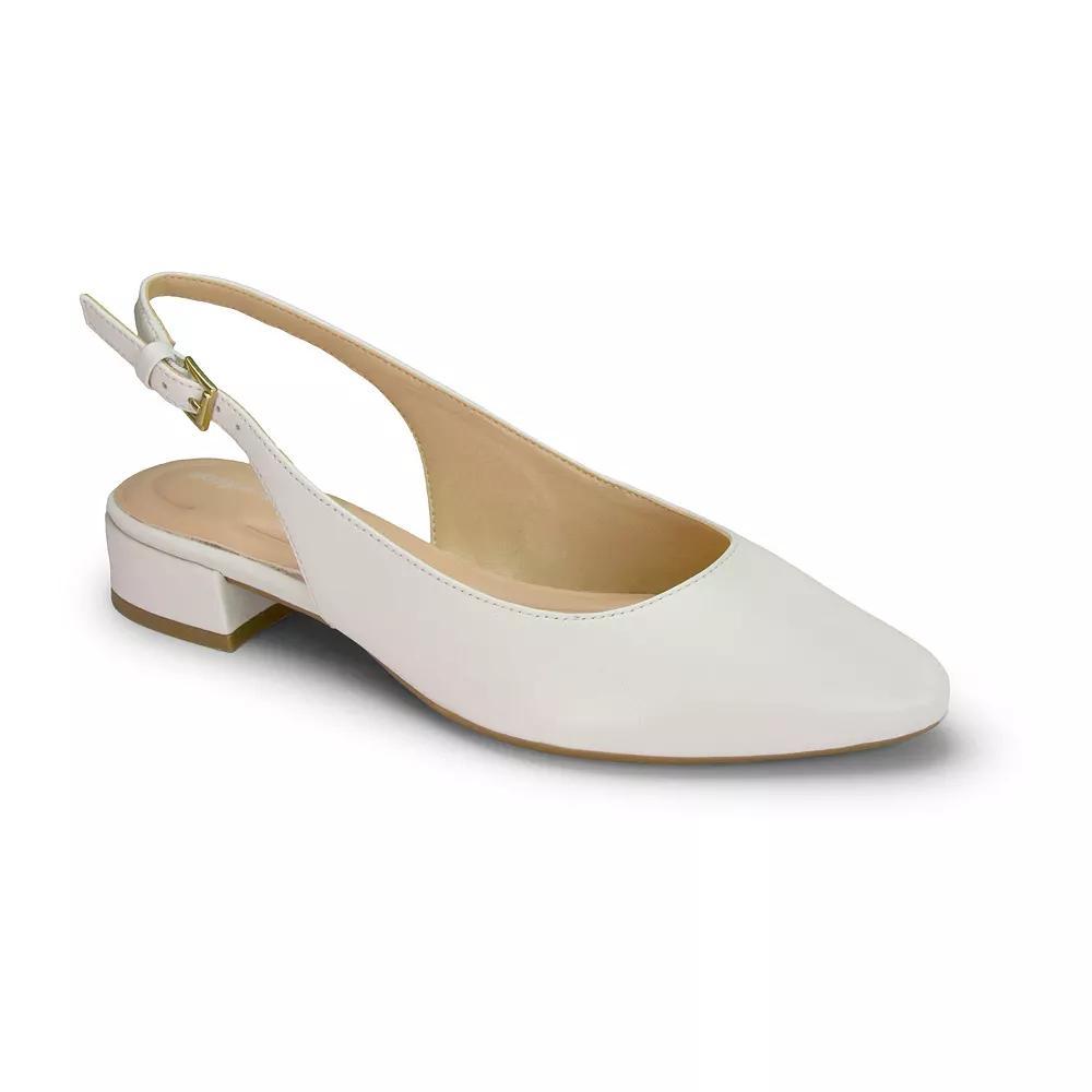 Easy Spirit Cassius Women's Slingback Pumps, Size: 7.5 Wide, Ivory Product Image