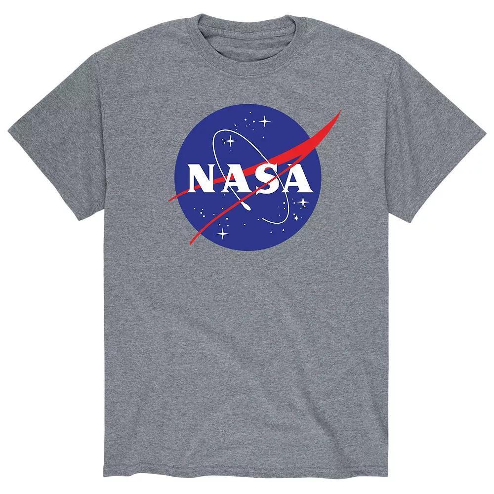 Men's NASA Logo Tee, Size: Medium, Gray Product Image