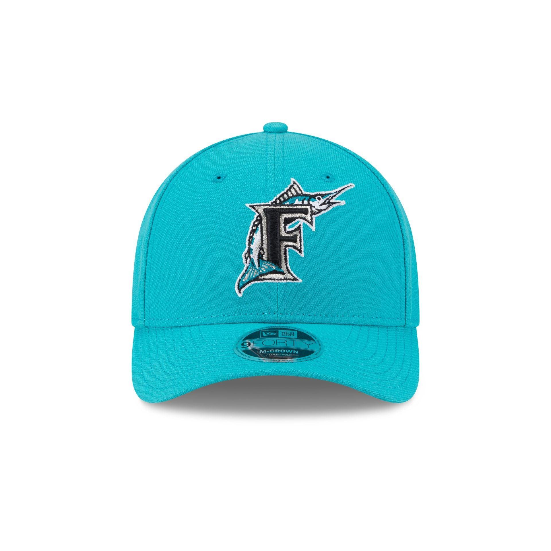Miami Marlins 1993 9FORTY M-Crown Snapback Hat Male Product Image