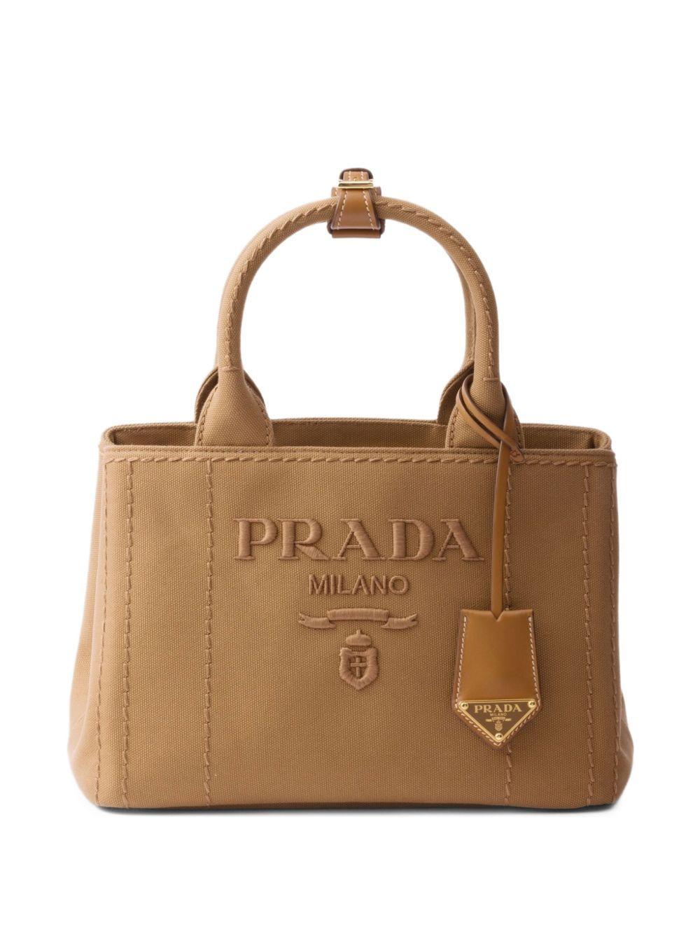 mini logo-embossed tote bag Product Image