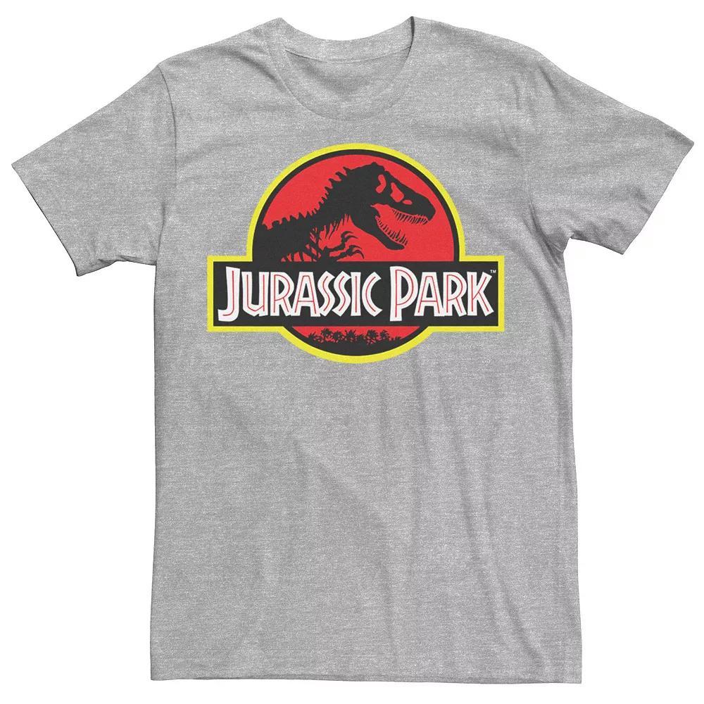 Mens Jurassic Park & Yellow Outline Logo Graphic Tee Product Image