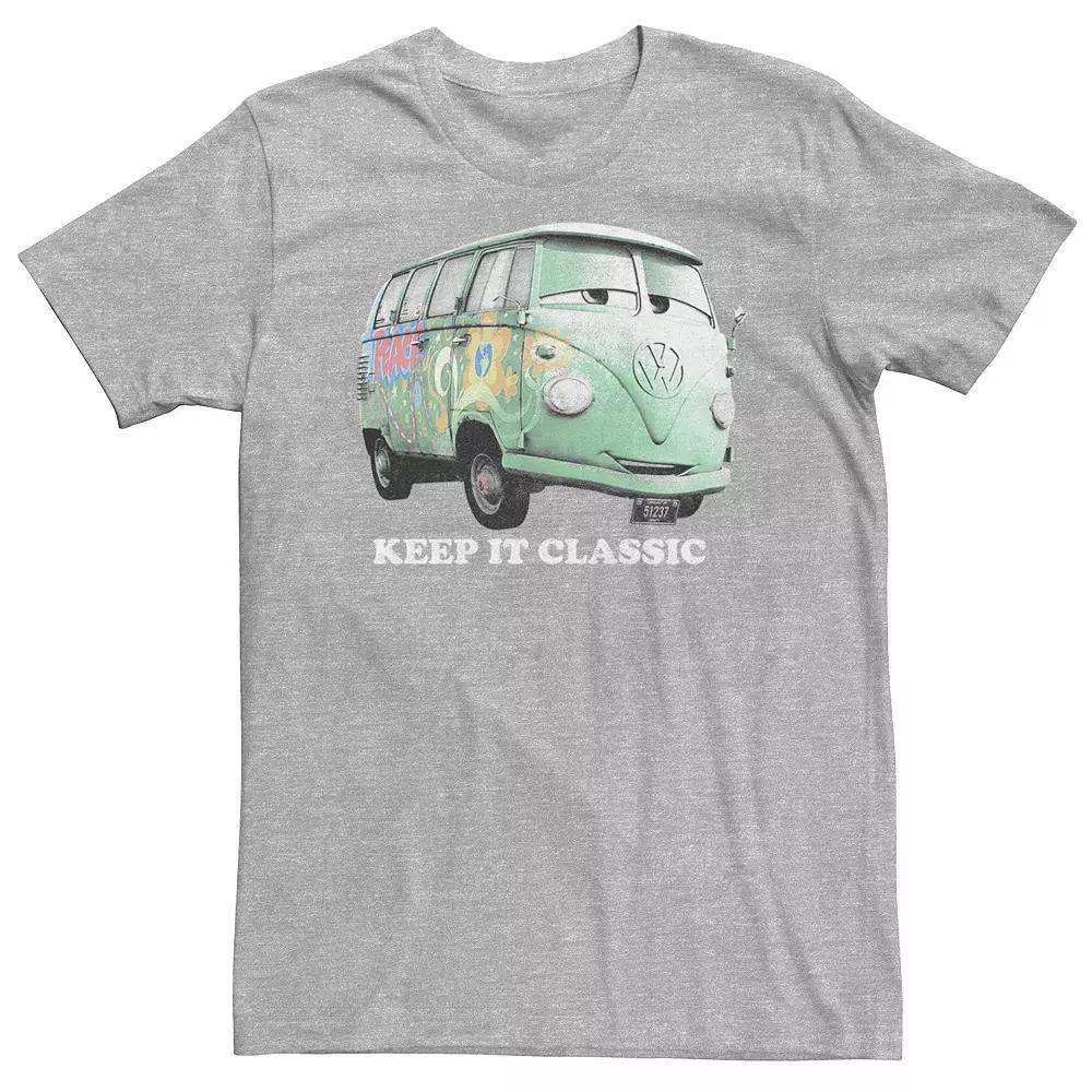 Disney / Pixar's Cars Fillmore Big & Tall Keep It Classic Tee, Men's, Size: 3XL, Athletic Grey Product Image