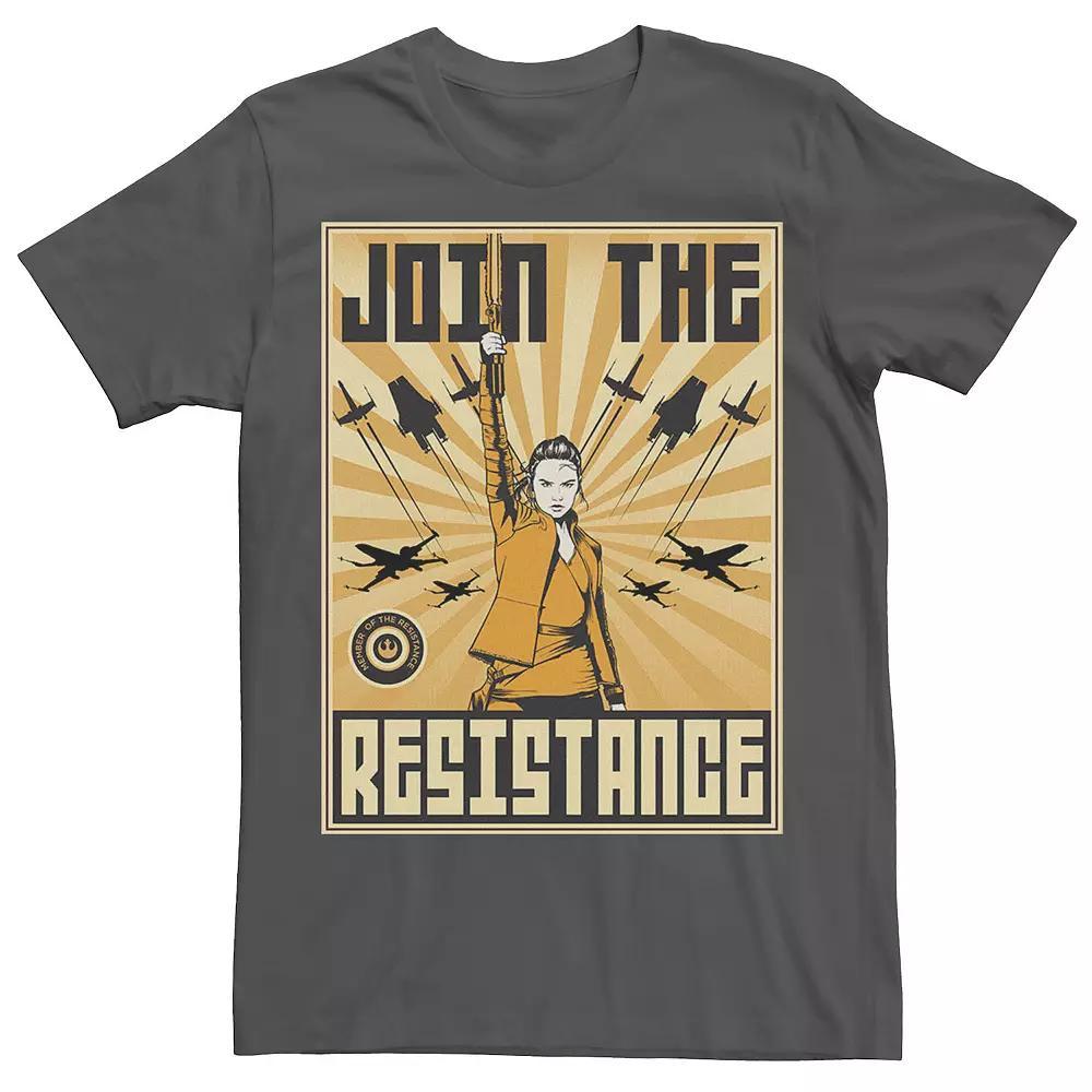 Men's Star Wars Last Jedi Constructivist Poster Tee, Size: XXL, Grey Product Image