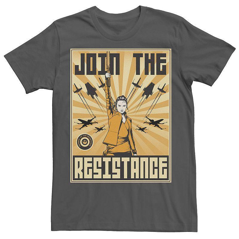 Men's Star Wars Last Jedi Constructivist Poster Tee, Size: XXL, Grey Product Image