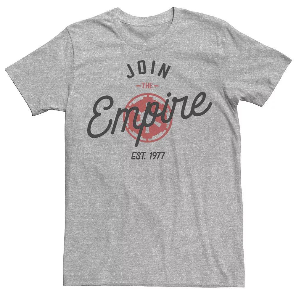 Men's Star Wars Join The Empire Symbol Tee, Size: Large, Athletic Grey Product Image