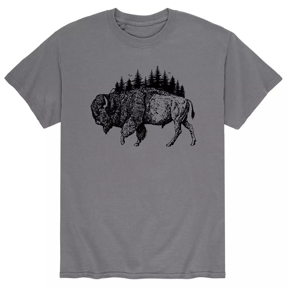Mens Bison Mountain tee Product Image