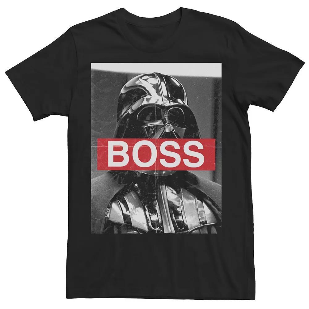 Men's Star Wars Darth Vader Total Boss Poster Tee, Size: XL, Black Product Image