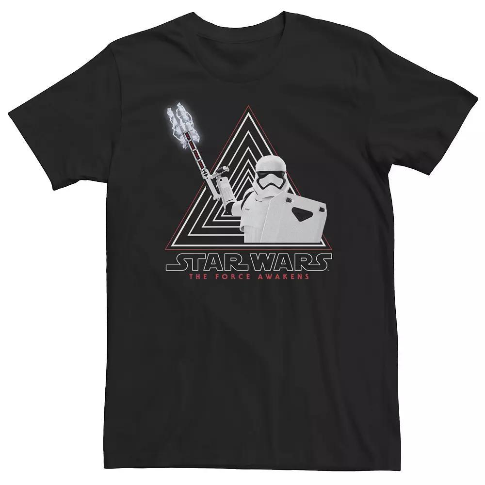 Big & Tall Star Wars TR-8R Episode 7 Loyal Trooper Sick Spins s Tee, Men's, Size: 4XL, Black Product Image