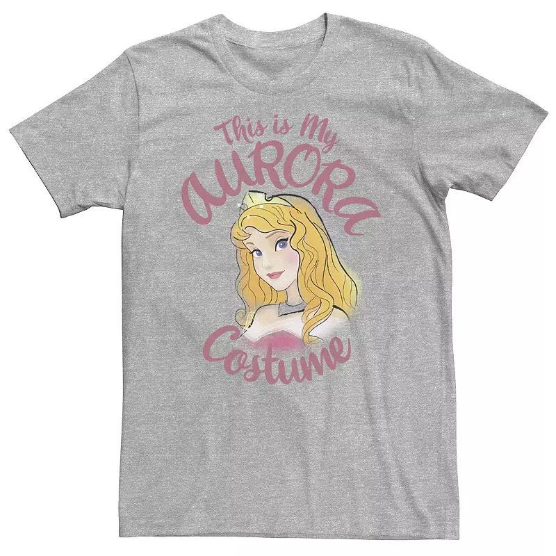 Big & Tall Disney Sleeping Beauty Aurora This Is My Costume Halloween Tee, Men's, Size: 3XL, Athletic Grey Product Image