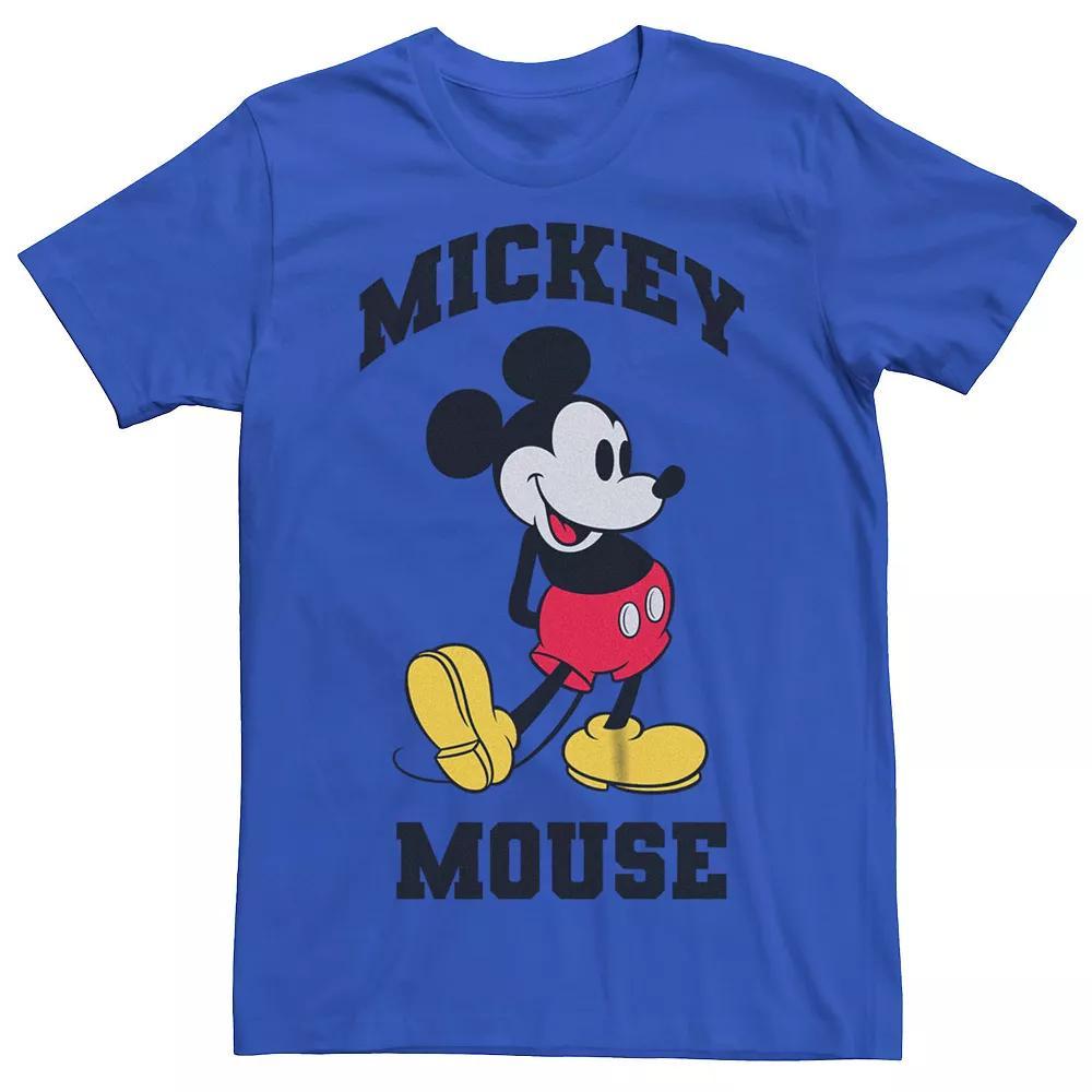 Men's Disney's Mickey Mouse Classic Pose Tee, Size: Medium, Royal Product Image