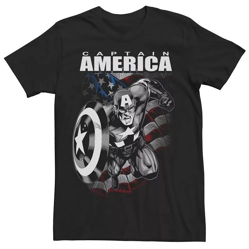 Mens Captain America Tee Product Image
