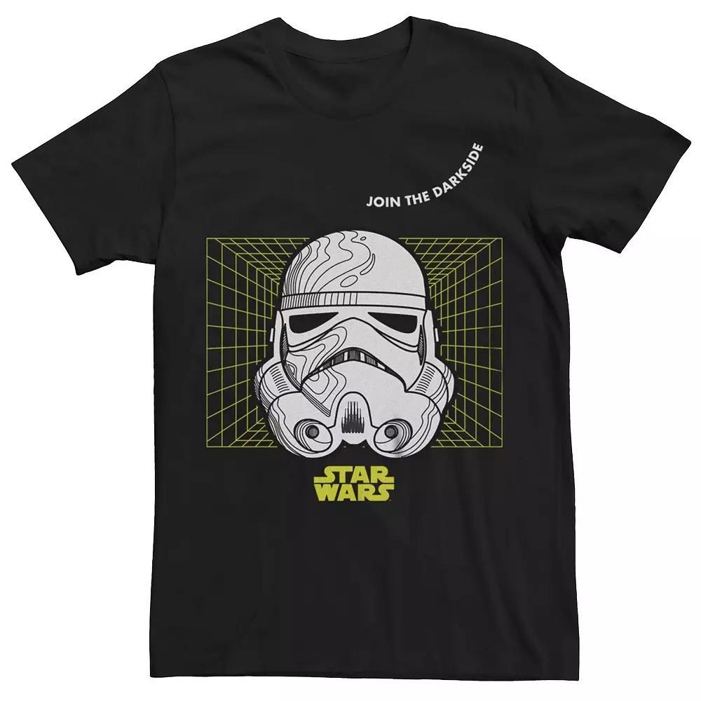Men's Star Wars Stormtrooper Helmet Graphic Tee, Size: XXL, Black Product Image