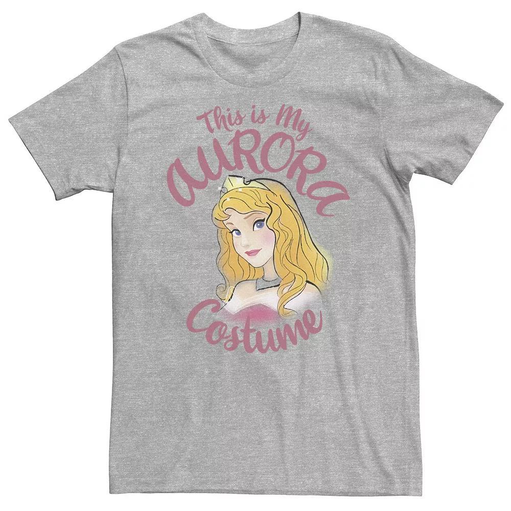 Big & Tall Disney Sleeping Beauty Aurora This Is My Costume Halloween Tee, Men's, Size: 3XL, Athletic Grey Product Image